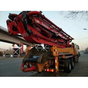 2.6mm Vibrating Amplitude 46 Meter Concrete Pump Made in 2011 for Heavy