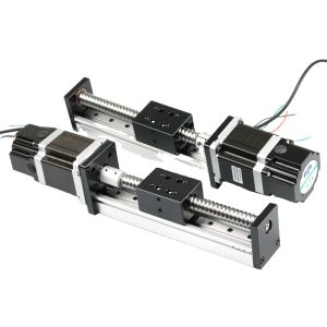 China Precision 1.8 Degree Nema 24 Covered Linear Module Ball Screw Slide on sale