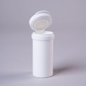 PP Collar Material Compressed Tablets Empty Effervescent Tablet Container Tube