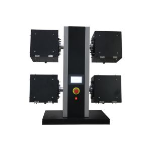 Black ISO 12945.1 4 Boxes ICI Pilling Box Tester