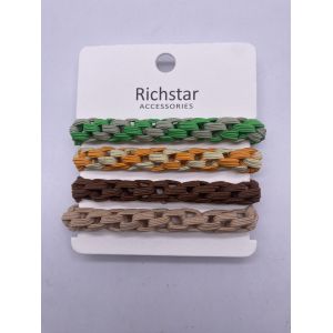 China Smooth Elastic Hair Ties Multiscene Flexible For Party Wedding on sale