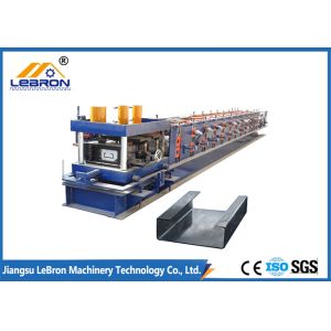 Cheap Automatic CNC Control High Speed C Purlin Roll Forming Machine at factory direct sell price 2018 New Type for sale