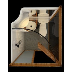 all in one bathroom units Prefab Bathroom integrated bathroom suit/unit/room