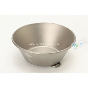 Titanium bowl/backpacking cookware bowl/capacity 300ml
