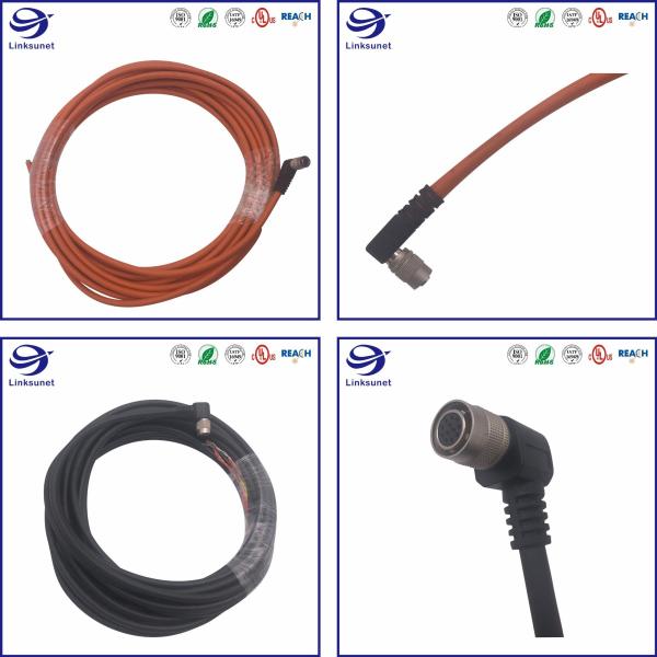 Automotive electrical harness with HR10A Plug 26AWG Connector