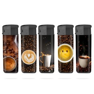 Cheap Customer Logo 9mm Electric Windproof Candle Lighter with En13869 Certified Lighter Gun for sale