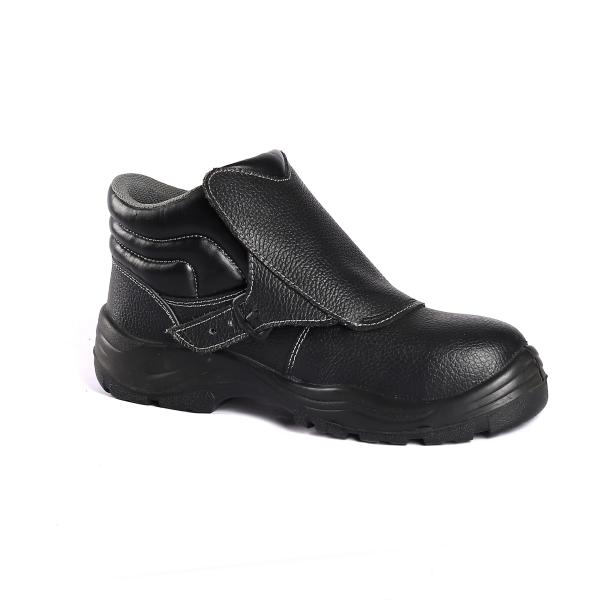 Mesh Lining Material Electrical Hazard Protection Genuine Leather Upper Of