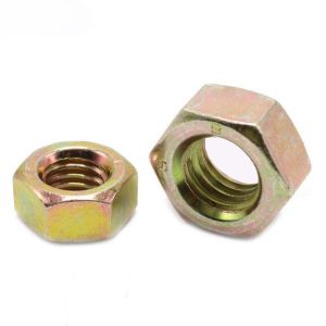 Strength Hex Nut DIN933 Outer Hexagonal Screw Metric Measurement System Plain