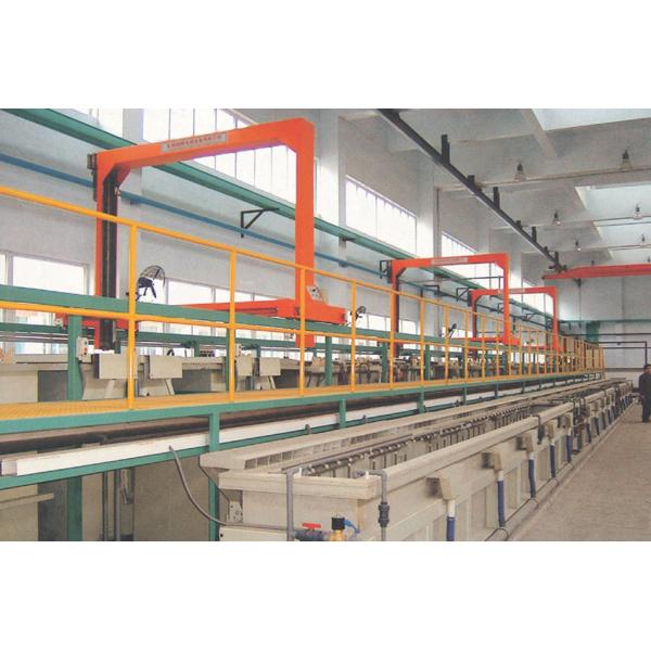 Quality Chrome Rack Automatic Metal Electroplating Line For Zinc Barrel Plating Plant wholesale