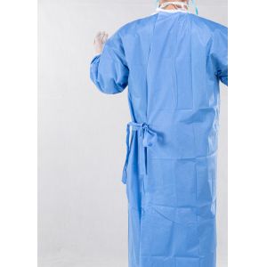 Disposable Reinforced Surgical Doctor Gown SMS Non Woven Sterile Barrier