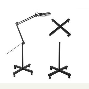 Industrial Observation Led Magnifying Lamp Rolling Type Self Lock Arm