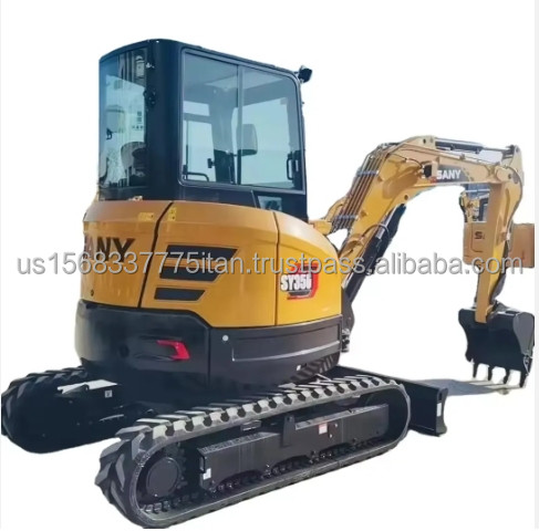 Low Working Hour SANY SY35U Mini Excavator with ISUZU Engine 3.5TON Operating