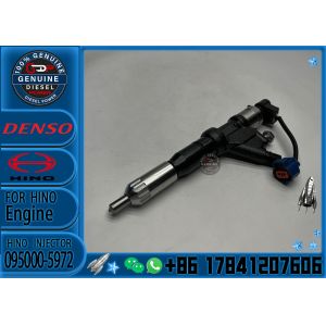 Common rail fuel injector 095000-5972 diesel fuel injector 23670-E0360 FOR HINO