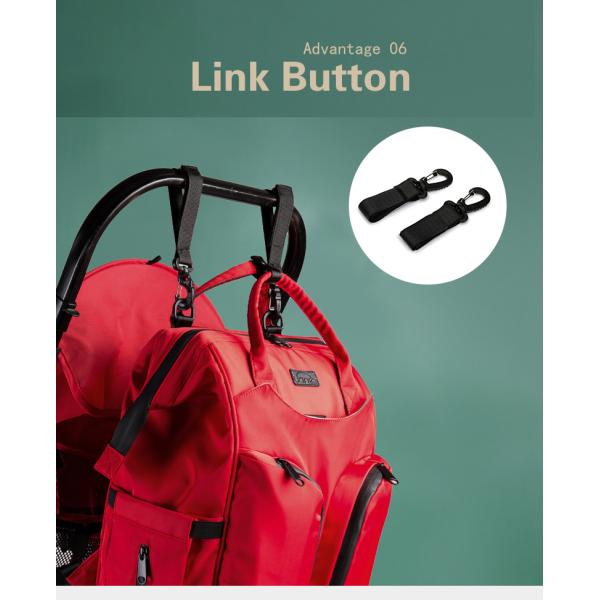 New Mommy Bag Multifunctional Large Capacity Waterproof Maternity Diaper Bag Lightweight Backpack For Mom&Dad