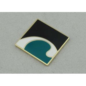 Imitation Iron Hard Enamel Lapel Pin With Gold Plating and Strong Magnet