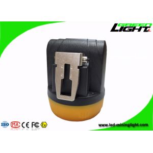 Magnetic Charging Led Miners Cap Lamp 10000lux All In One Structure Msha