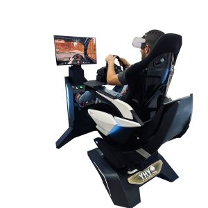 Vr Racing Simulator Cockpit Steering Wheel Ar Equipment 3 Dof Motion 4D Virtual