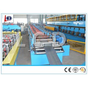 PLC Control Welded Pipe Production Line Safe Using 11KW Power For Square Pipe