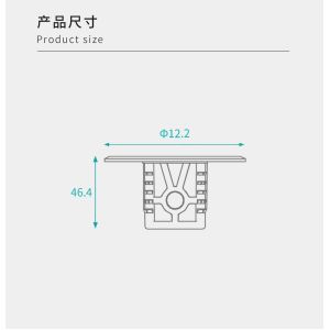 Extended Length Zinc Alloy Shelf Pegs for Flat-Packed Furniture, Heavy-Duty