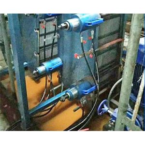 impacting tool for plate heat exchange