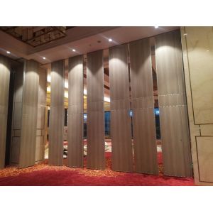 Operable Sound Insulation Collapsible Folding Partition Walls For Training