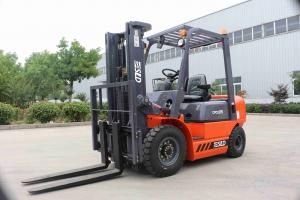 China LED Lamps CPCD25 Diesel Forklift Truck Load Capacity 2500kgs on sale