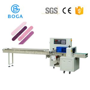 Cheap Max 250 Film Width Small Flow Wrapping Machine Nail File Packing Packaging for sale
