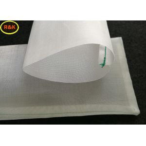 Unique 25 Micron Nylon Mesh Filter Bags White Color With Chemical Resistance