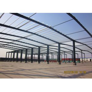 Pre Engineered Portal Frame Warehouse with Glass Wool Panels