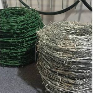 China 15mm-30mm Galvanized Barbed Razor Wire Fence 5-50kg Roll on sale