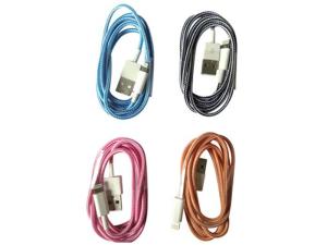 Cheap USB2.0 A Male to 8pin Lightning connector Cable for Apple with Braided Nylon Fabric Mesh for sale