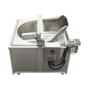 Cheap Full Automatic Industrial Snacks Potato Chips Batch Fryers for sale