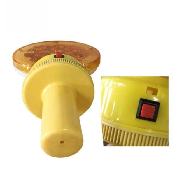 Quality Powerful Traffic Warning Light 6pcs High Brightness Led 12pcs Led Quantity Power Supply 18V / 10W Single Crystal Silicon wholesale