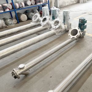 Stainless Steel Screw Conveyor Feeding Machine Grain Plastic Granule Powder