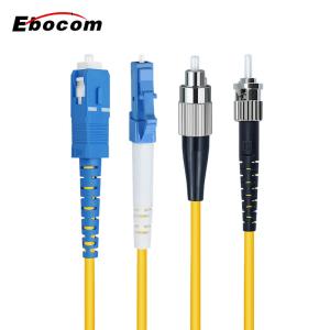 Cheap Fiber Patch Cord With SC/LC/FC Connector APC UPC PC Polishing low Insertion Loss OD 2.0mm 3.0mm Simplex G652D G657A1 length 1m 3m 5m 10m 100m for sale