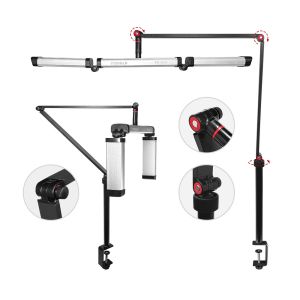 Yidoblo selling 3200k to 5600k portable mount led video fill light for salon