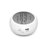 Tuya Smart Digital Wifi Temperature And Humidity Sensor LCD Screen With Alexa