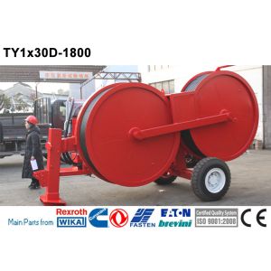 Cheap Transmission Line Stringing Equipment TY1x30D-1800 Hydraulic Brake Tensioner for sale