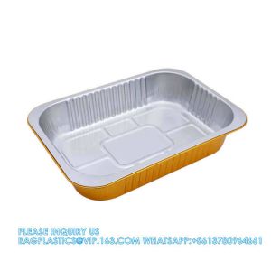 2200ml/4.85LB, Sturdy Aluminum Foil Pans With Lids For Cooking, Baking,