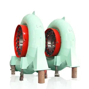 Vertical Air/Water Cooling Water Turbine Generator 220V-690V Brushless 200kw