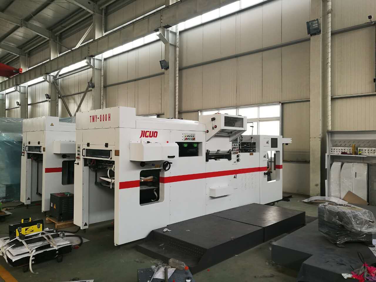 TMY-1060H 1060*760mm Package Automatic Foil Stamping And Die Cutting Machine With Holographic
