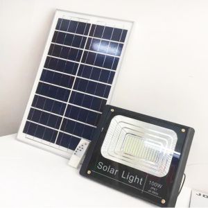 High Lumen Solar Powered LED Flood Light 25w 40w 60w 100w 200w Easy Install
