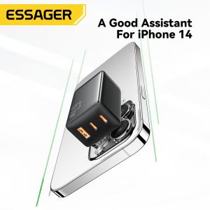 ESSAGER G671A2CU Series USB Fast Charger Type C Quick Charger 67W