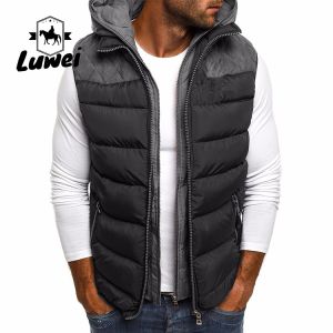 High Quality Men's Fashionable Sleeveless Utility Padded Lightweight Warmer Plus