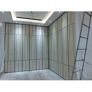 4m Height Aluminium Track Sliding Partition Walls / Movable Room Dividers