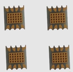 Integrated Multilayer Printed Circuit Board Ceramic Half Hole For Electronics