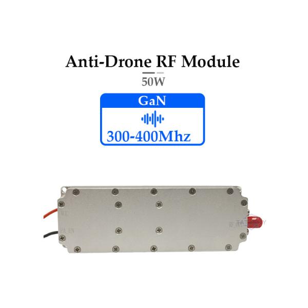 50W GaN RF Module 300-400MHz for Anti-Drone Systems | High-Power UAV Signal