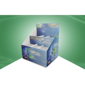 Strong Cardboard Pallet Display Big Dump Bins for POP Medicine