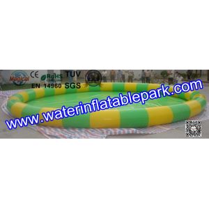 9 Meter Round Inflatable Water Pool With Durable PVC Tarpaulin