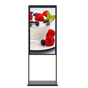 55 Inch Lcd Double Sided Monitor FHD Digital Window Lcd Display